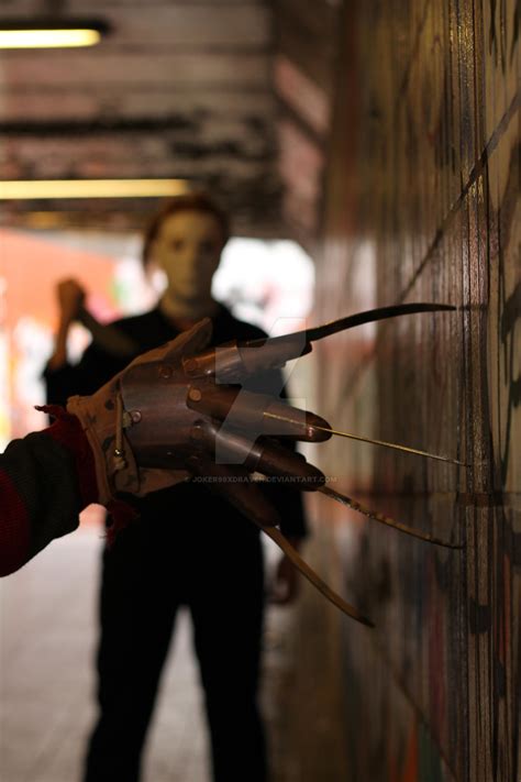 Freddy Krueger Vs Michael Myers By Joker99xdraven On Deviantart