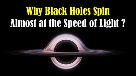 Why Black Holes Spin So Fast Black Hole Messier 87 M87 Spinning