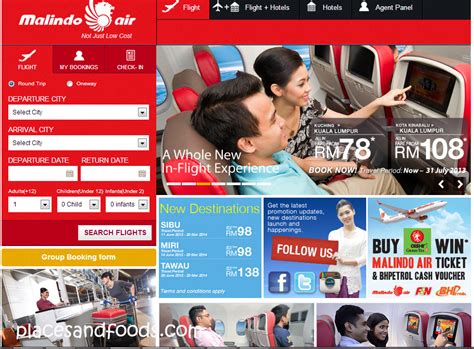 Compare prices for the most popular malindo air destinations and book directly with no added fees. Malindo Air Online Booking - Places and Foods
