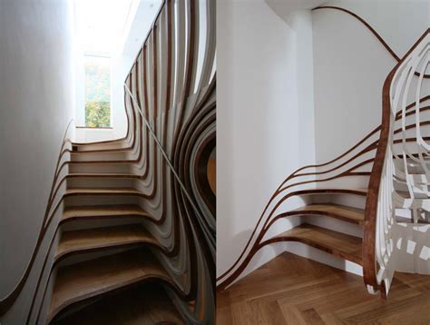 Notice how the nosing of the treads does not stick out beyond the edge of the 2x12. 12 Amazing and Creative Staircase Design Ideas