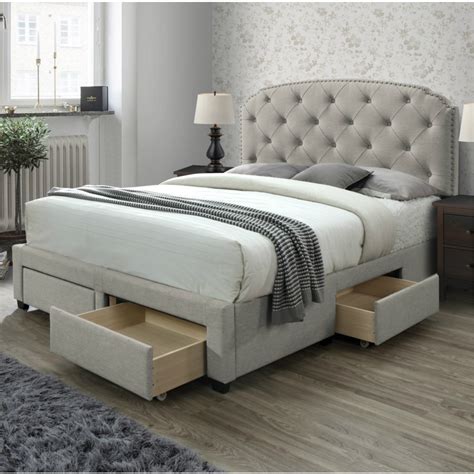 Arrives By Fri Jun 3 Buy Dg Casa Argo Tufted Upholstered Panel Bed