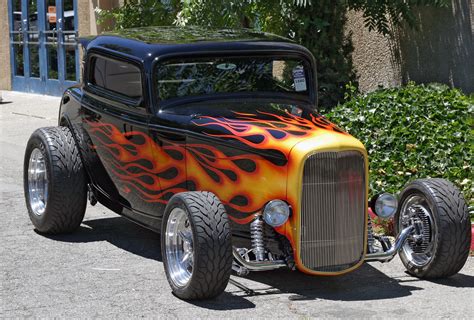 Ford Hot Rod Flames Pictures Ford Hot Rod Hot Rods Hot Rods Cars