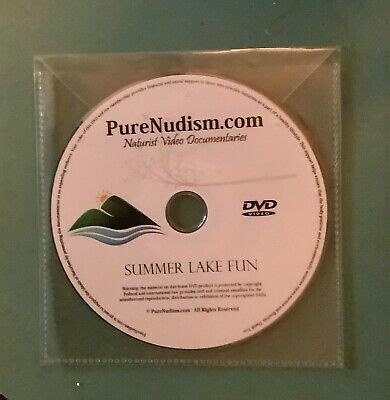 Summer Lake Fun Nudist DVD EBay