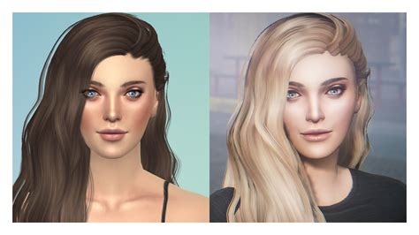 The Sims 4 Mod Hair Peatix