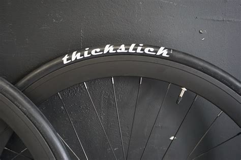45mm Fixie Wheelset With Thickslicks Mr Bikes