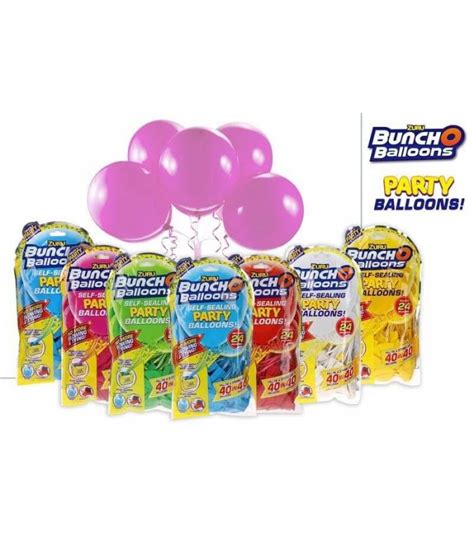 Pack Party Balloons Globos Fiesta Reutilizables De Color Baby