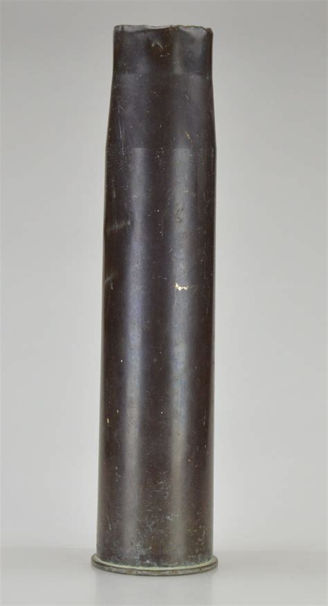 Vintage Brass 105mm Artillery Shell Casings Ebth