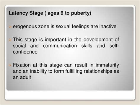 Freuds Psycho Sexual Stages Of Development