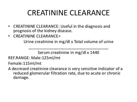 Your exact gfr cannot be measured directly. Image result for creatinine clearance formula | Creatinine ...