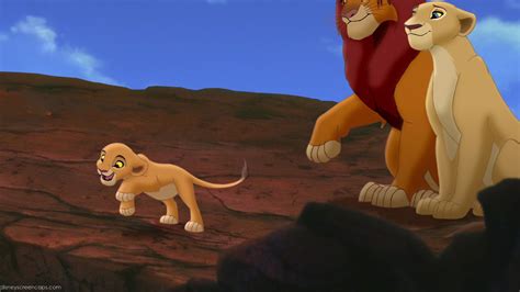 Simba Nala With Their Daughter Kiara In The Lion King 2 Simba S