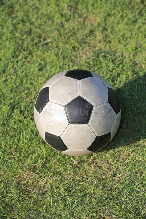Vintage Soccer Ball Stock Photo Image Of Spotted Crackled 31381536