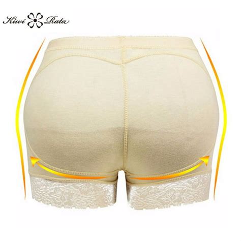 Slimbelle Slimbelle Seamless Butt Lifter Padded Panties Lace Underwear Enhancing Body Shaper