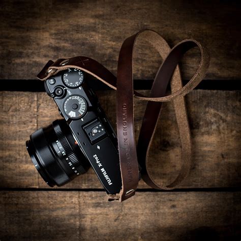 Kensington Leather Camera Strap | Brown | Leica, Nikon, Fujifilm, Sony