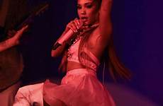 ariana grande sexy sweetener performing o2 arena london tour her skirt fappening performance short gotceleb tv