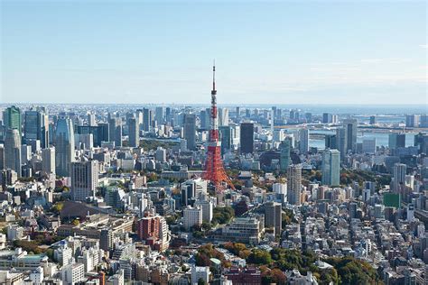Downtown Skyline With Tokyo Tower Photograph By Tom Bonaventure Fine