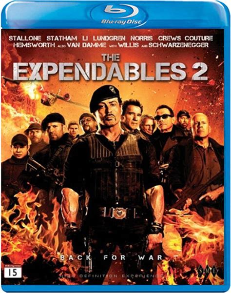 The Expendables 2 Blu Ray Powermaxx No