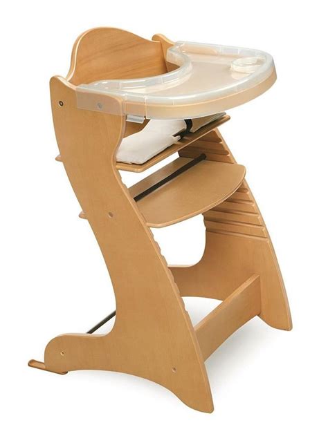As your baby grows just use the dual position adjuster and to make sure your. Space Saver High Chair For Baby Toddlers Modern Wooden ...