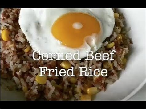 Corned Beef Fried Rice YouTube