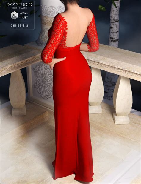 Classic Evening Gown For Genesis 2 Females Daz 3d