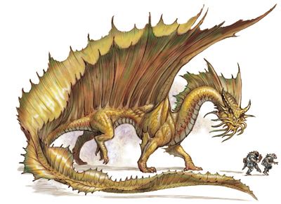 Is there an ancient gold dragon?? Metallic Dragons - Draconika