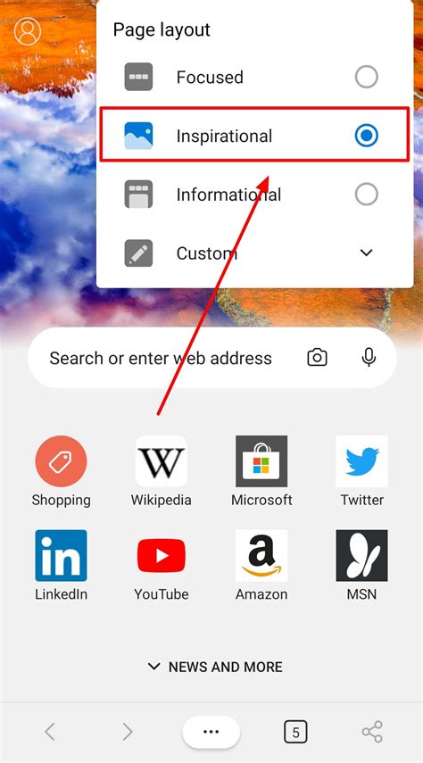 How To Remove News Feed In Microsoft Edge On Android