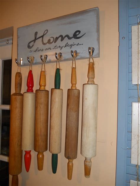 Yesterday And Today Rolling Pins Display