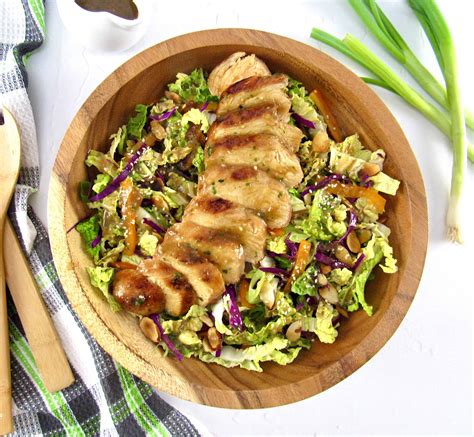 Asian Grilled Chicken Salad Keto Cooking Christian