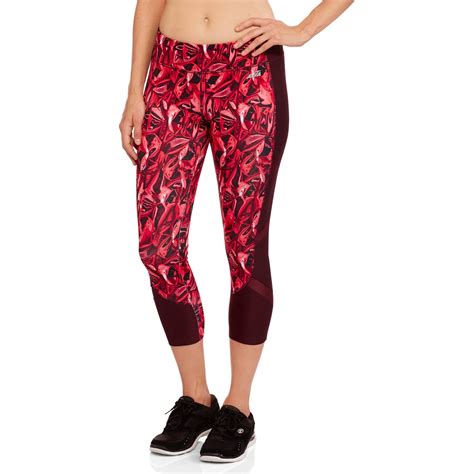 Women S Printed Active Performance Capris Walmart Inventory Checker