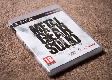 Close Up Metal Gear Solid The Legacy Collection Pal Version Metal