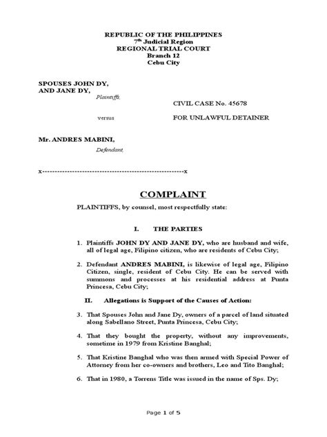 A mun position paper, also known as policy paper, is a strategic document that gives an overview of a delegates country position. Legal Forms Complaint | Lawsuit | Complaint