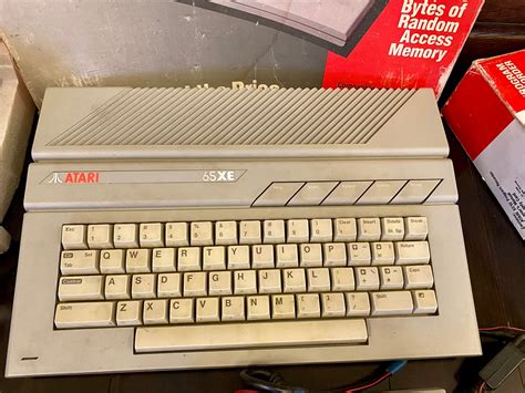 Vintage Atari 65xe Home Computer Atari Xc12 Boxed And Etsy