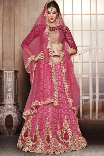 Shop for lehenga choli, wedding lehengas, chaniya choli, ghagra choli & designer lehengas in variety of colors. Pink Wedding Lehenga, शादी का लहंगा in Surat , HD Bazaar ...