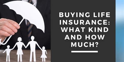Buying Life Insurance What Kind And How Much Edward Charton