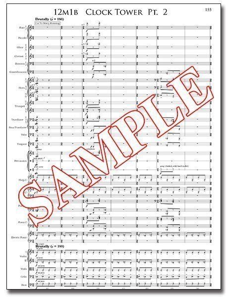 Alan Silvestri Back To The Future Full Orchestral Score — Omni Music