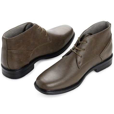 Alpine Swiss Mens Ankle Boots Dressy Casual Leather Lined Dress Shoes