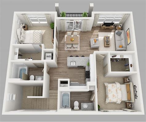 Every aspect of keyplan 3d has been designed to enable you to express your creativity like never before. 20 Designs Ideas for 3D Apartment or One-Storey Three ...