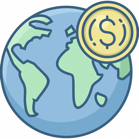 Currency Earth Glob Global Money Dollar World Icon Download On
