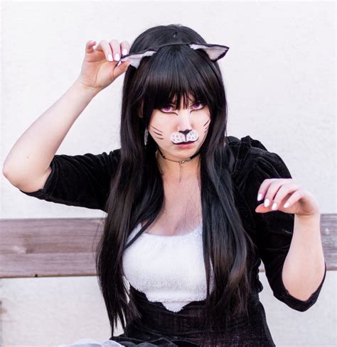 Photoshoot Black Cat Original Lina Chan Cosplayhu
