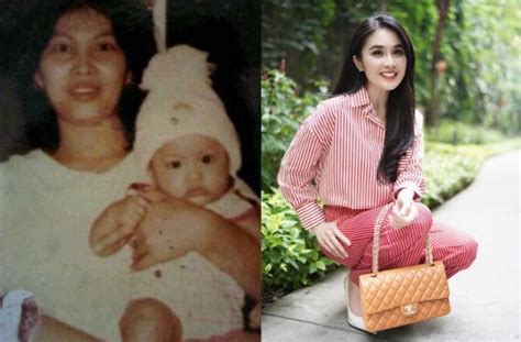 10 Potret Masa Kecil Sandra Dewi Fix Mirip Raphael Moeis