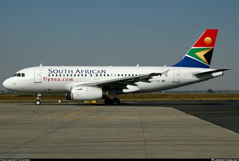 Zs Sfk South African Airways Airbus A319 131 Photo By Ton Jochems Id