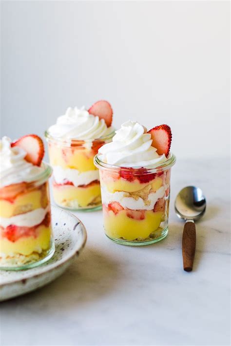 Strawberry Lemon Parfaits Pretty Simple Sweet Recipe Desserts