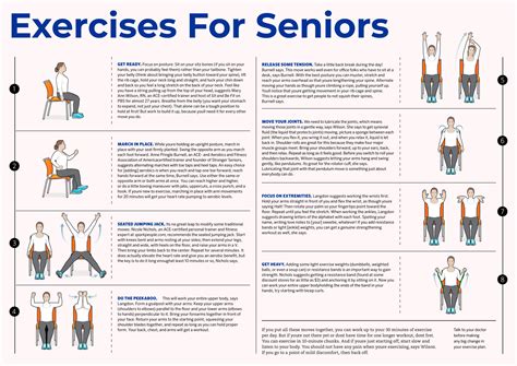 Printable Chair Exercises For Seniors Customize And Print