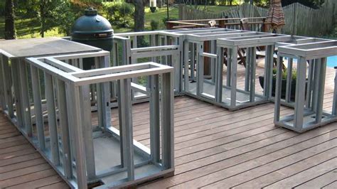 There's a reason it's so low. Build Outdoor Kitchen Frame | Build outdoor kitchen ...