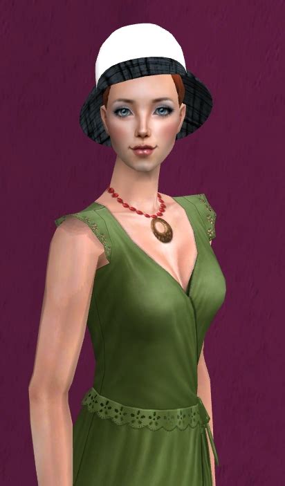 Theninthwavesims The Sims 2 The Sims 3 Downbrim Hat As Accessory For