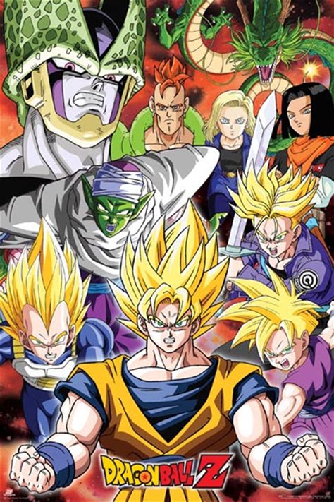 Maybe you would like to learn more about one of these? Dragon Ball Z - Cell Saga Posters & Prints, Merchandise | Sanity