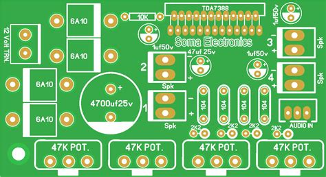 Making it easier in the installation and will look neat. Pcb Layout Audio Surround - PCB Circuits