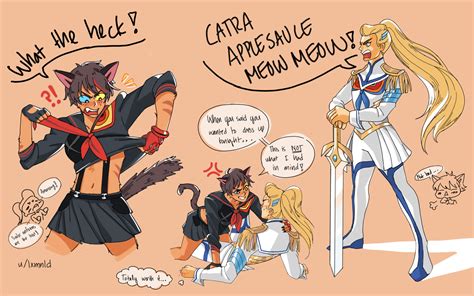 101 Best Spop Images On Pholder Princesses Of Power Ok Buddy Catra And Shera Memes