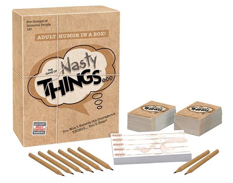 The Game Of Nasty Things Party Game Boardgamesca