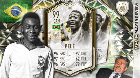 The Best Card If Fifa 22 99 Icon Pele Player Review Youtube