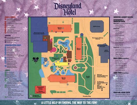Resort Maps Magical Distractions